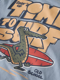 NAME IT T-shirt Velix Blue Fog